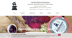 Desktop Screenshot of gaardbutikken.dk