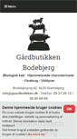 Mobile Screenshot of gaardbutikken.dk